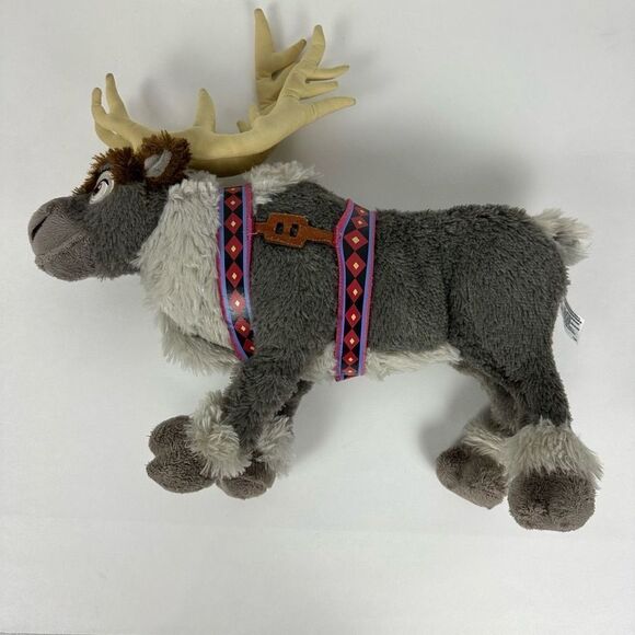 Frozen Reindeer Sven Plush Disney Parks Large Stuffy 16" Stuffed Animal - Picture 2 of 9